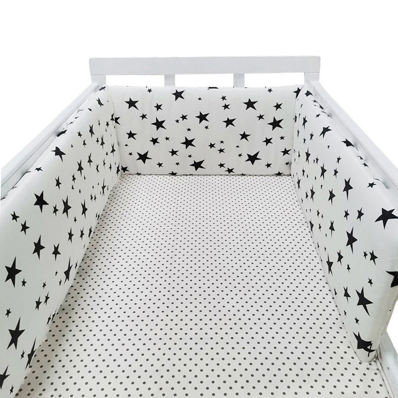 HKM-551059 Baby Four Seasons Pure Cotton Bed Fence, Anti-Fall Design, Safe and Comfortable 200x30 cm
