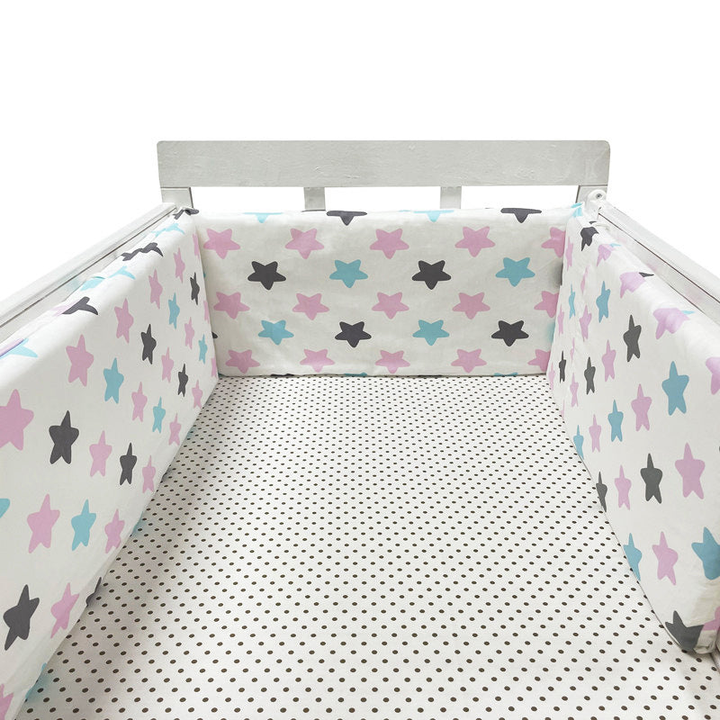 HKM-551059 Baby Four Seasons Pure Cotton Bed Fence, Anti-Fall Design, Safe and Comfortable 200x30 cm