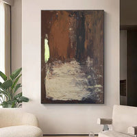 HKM-551187 Handmade Abstract Oil Painting on Canvas for Home Living Room Decor - Unframed, Various Sizes Available