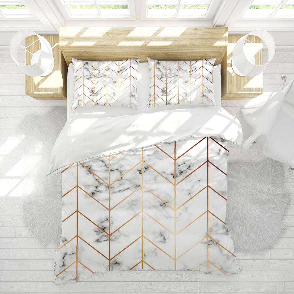 HKM-551251 3D Digital Print Bedding Set in Floral Design - Available in Multiple Sizes and Pieces