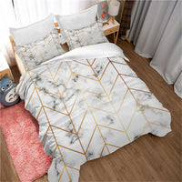 HKM-551251 3D Digital Print Bedding Set in Floral Design - Available in Multiple Sizes and Pieces