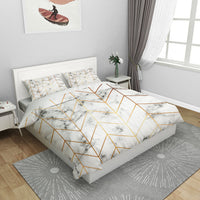 HKM-551251 3D Digital Print Bedding Set in Floral Design - Available in Multiple Sizes and Pieces