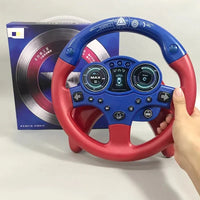 HKM-551251 Simulated 360° Musical Baby Steering Wheel Toy for Early Educational Fun
