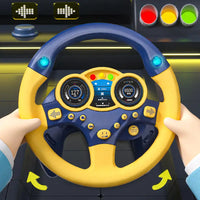 HKM-551251 Simulated 360° Musical Baby Steering Wheel Toy for Early Educational Fun