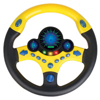 HKM-551251 Simulated 360° Musical Baby Steering Wheel Toy for Early Educational Fun