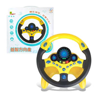 HKM-551251 Simulated 360° Musical Baby Steering Wheel Toy for Early Educational Fun