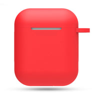 HKM-551315 AirPods-Compatible Silicone Case with Anti-Loss Hook for Generations 1 and 2