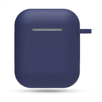 HKM-551315 AirPods-Compatible Silicone Case with Anti-Loss Hook for Generations 1 and 2