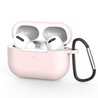 HKM-551315 AirPods-Compatible Silicone Case with Anti-Loss Hook for Generations 1 and 2