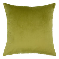 HKM-551315 Geometric Embroidery Flannelette Throw Pillow Cover - Solid Color and Plant Pattern (45x45cm)
