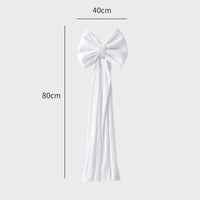 HKM-551379 Large Velvet Bow Decoration for Modern Holiday Décor