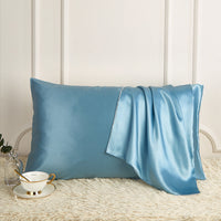 HKM-551571 Pure Silk and Lyocell Pillow Case - Soft and Comfortable Sleep Support 48x74CM