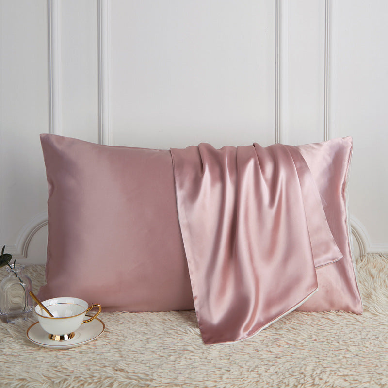 HKM-551571 Pure Silk and Lyocell Pillow Case - Soft and Comfortable Sleep Support 48x74CM