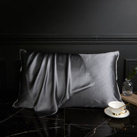 HKM-551571 Pure Silk and Lyocell Pillow Case - Soft and Comfortable Sleep Support 48x74CM
