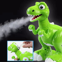 HKM-551827 Remote Control Dancing Dinosaur with Spray Function and Interactive Features for Children