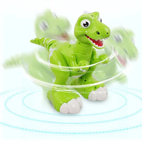 HKM-551827 Remote Control Dancing Dinosaur with Spray Function and Interactive Features for Children
