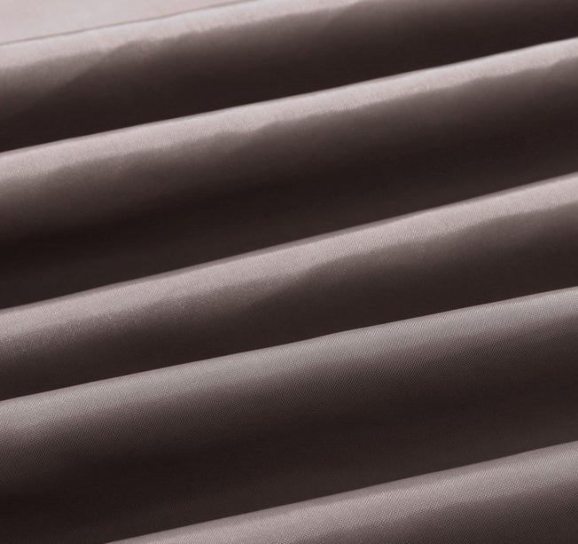 HKM-551955 Waterproof Brown Shower Partition Curtain - Various Sizes Available