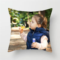 HKM-552083 Double-Sided Customizable Linen and Dutch Fleece Cushion Cover - 45CM x 45CM