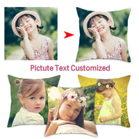 HKM-552083 Double-Sided Customizable Linen and Dutch Fleece Cushion Cover - 45CM x 45CM