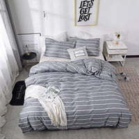 HKM-552211 European Style Printed Four-Piece Bedding Set with Quilt Cover and Pillowcases, Made of Polyester for 1.5m Beds
