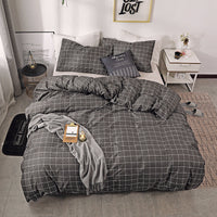 HKM-552211 European Style Printed Four-Piece Bedding Set with Quilt Cover and Pillowcases, Made of Polyester for 1.5m Beds