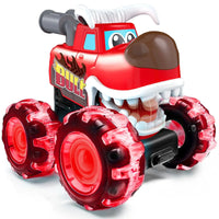 HKM-553043 Friction Monster Truck Toy with LED Light Wheels for Kids, Suitable for Ages 2 to 13