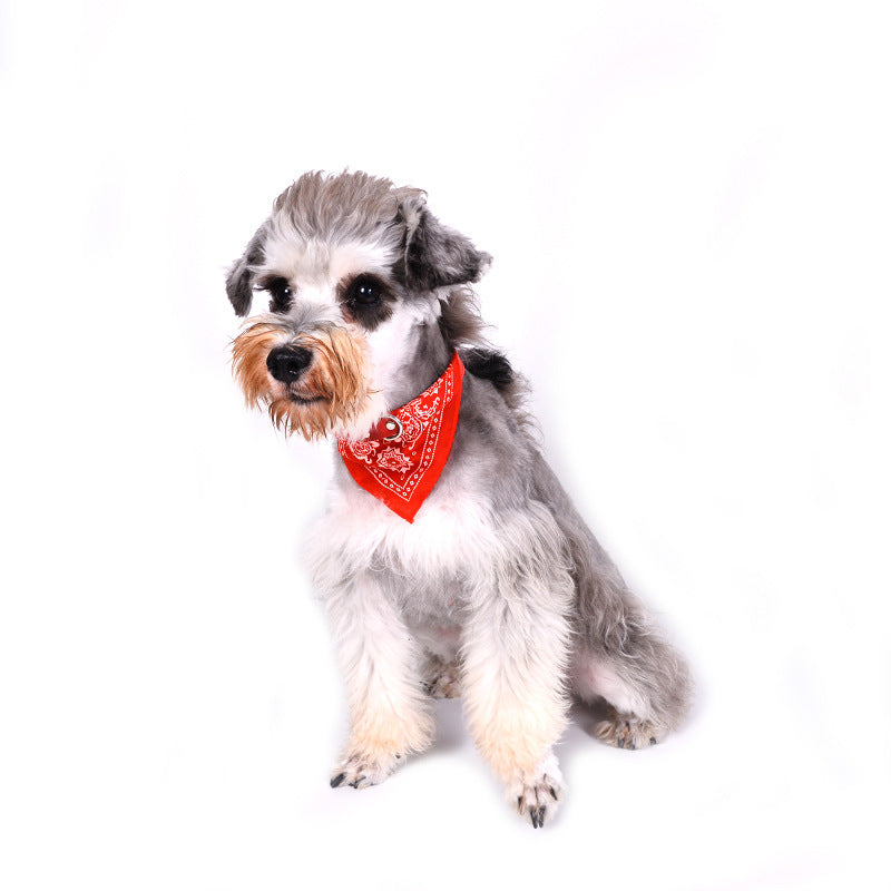 HKM-553107 Pet Dog Triangular Binder Scarf