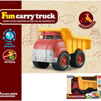 HKM-553363 Urban Dump Truck Assembly Toy - Friction Powered Engineering Vehicle for Kids Aged 2-7 Years