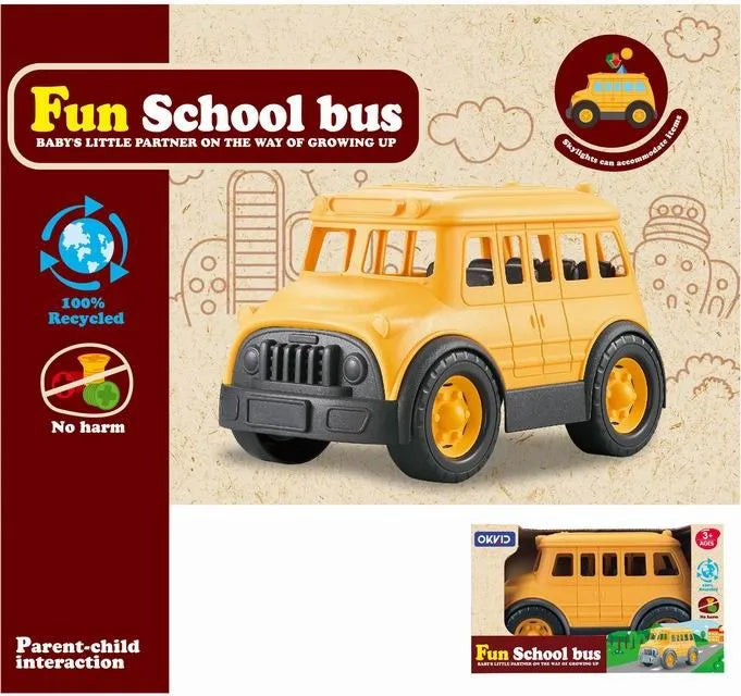 HKM-553363 Urban Dump Truck Assembly Toy - Friction Powered Engineering Vehicle for Kids Aged 2-7 Years