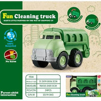 HKM-553363 Urban Dump Truck Assembly Toy - Friction Powered Engineering Vehicle for Kids Aged 2-7 Years