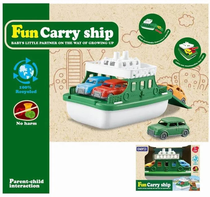 HKM-553363 Urban Dump Truck Assembly Toy - Friction Powered Engineering Vehicle for Kids Aged 2-7 Years