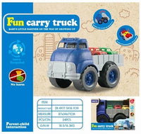 HKM-553363 Urban Dump Truck Assembly Toy - Friction Powered Engineering Vehicle for Kids Aged 2-7 Years