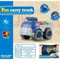 HKM-553363 Urban Dump Truck Assembly Toy - Friction Powered Engineering Vehicle for Kids Aged 2-7 Years