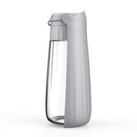 HKM-553427 Portable Folding Dog Water Bottle 550ml for Medium to Large Dogs, Food-Grade Plastic, Various Colors