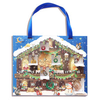 HKM-553683 24-Grid Christmas Countdown Calendar with Handmade Bracelet Gift Box for Children