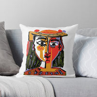 HKM-553875 Modern Minimalist Cotton and Linen Sofa Cushion Cover - 45x45cm Pillowcase
