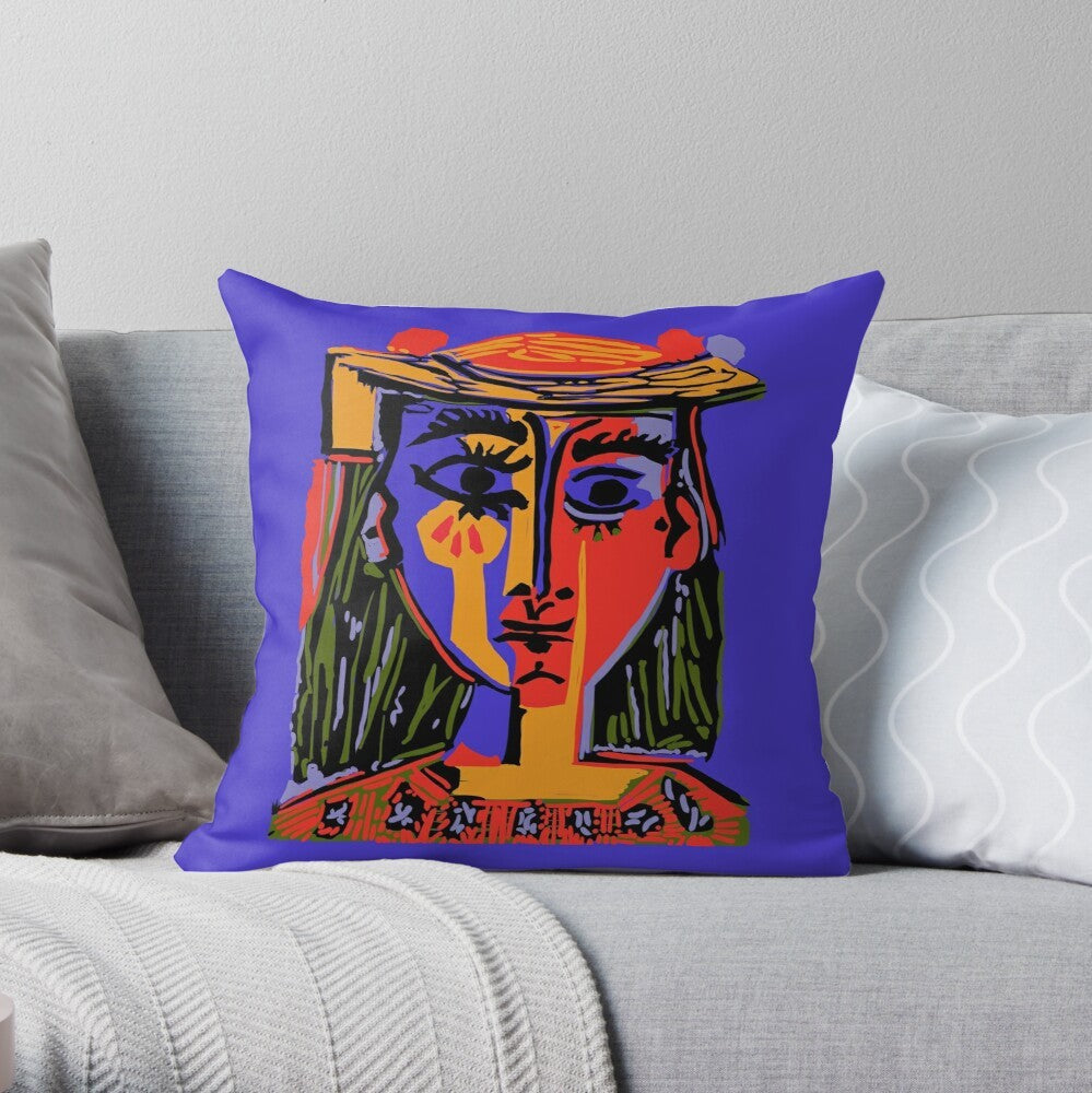 HKM-553875 Modern Minimalist Cotton and Linen Sofa Cushion Cover - 45x45cm Pillowcase