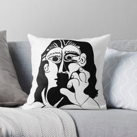 HKM-553875 Modern Minimalist Cotton and Linen Sofa Cushion Cover - 45x45cm Pillowcase