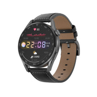 HKM-554067 Bluetooth Smart Watch with Call and QR Code Support, 1.3-Inch Display, 280mAh Battery, Metal Wristband
