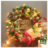 HKM-554323 Green Decorative Rattan Christmas Cane, 2.7m Long, 25cm Wide, Ideal for Holiday Displays