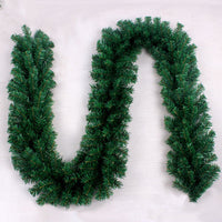 HKM-554323 Green Decorative Rattan Christmas Cane, 2.7m Long, 25cm Wide, Ideal for Holiday Displays