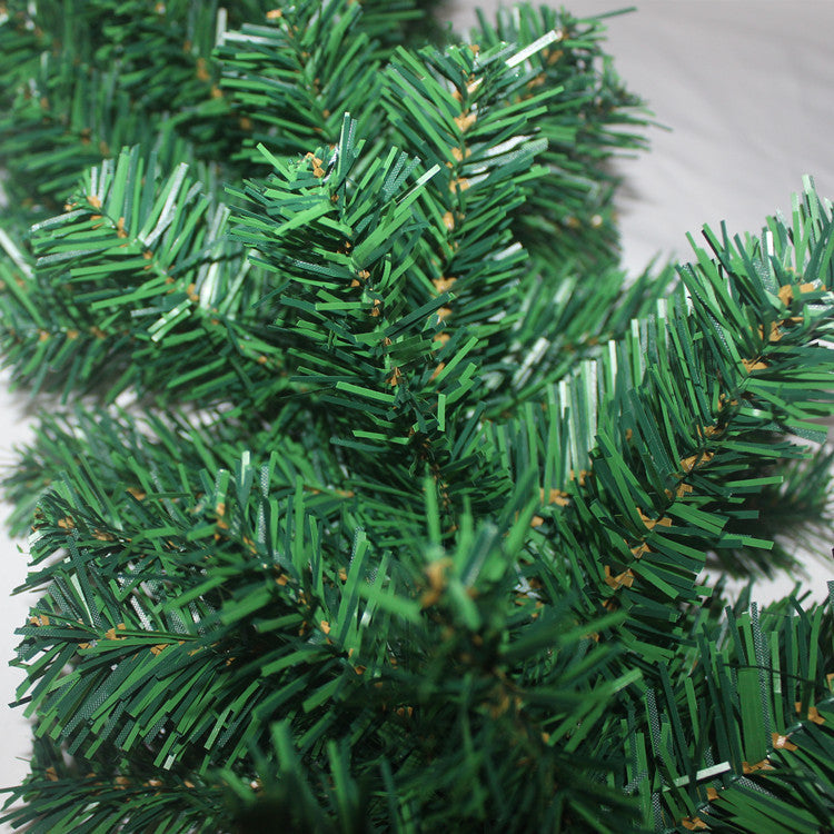 HKM-554323 Green Decorative Rattan Christmas Cane, 2.7m Long, 25cm Wide, Ideal for Holiday Displays