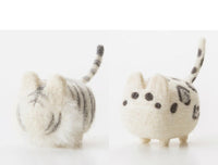 HKM-554387 DIY Cartoon Wool Felt Doll Kit with Accessories for Kids – Non-Finished Needle Felting Projects
