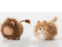HKM-554387 DIY Cartoon Wool Felt Doll Kit with Accessories for Kids – Non-Finished Needle Felting Projects