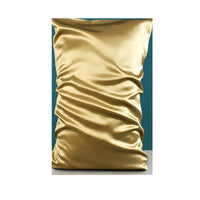 HKM-554515 Double-Sided Mulberry Silk Pillowcase - 22 M Zipper, 51x76cm, Modern Pink Design
