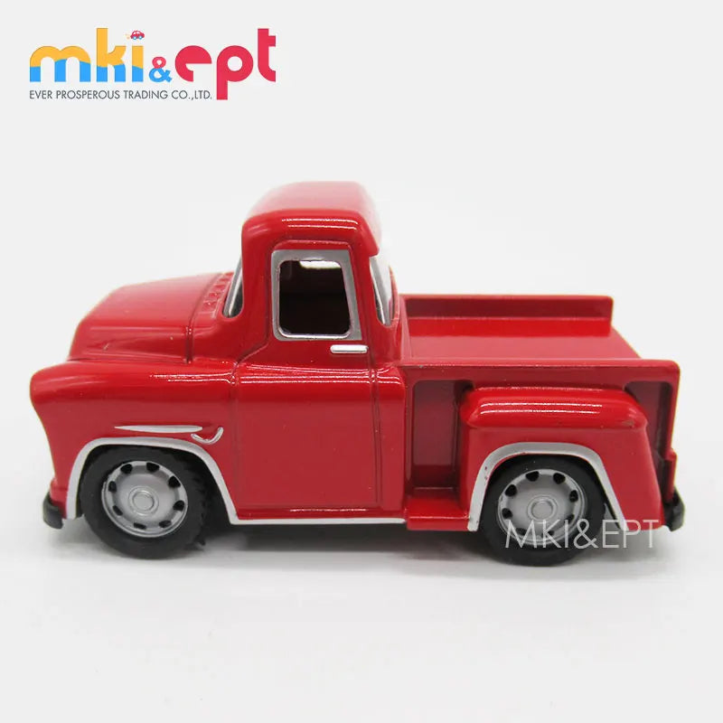 HKM-554515 Set of 4 Classic Mini Metal Car Toys Pull Back Action - Ages 2-13 Years