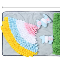 HKM-554515 Soft Cotton Pet Sniffing Pad for All Seasons - Interactive Puzzle Mat