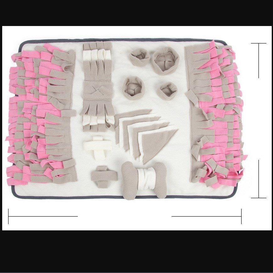 HKM-554515 Soft Cotton Pet Sniffing Pad for All Seasons - Interactive Puzzle Mat