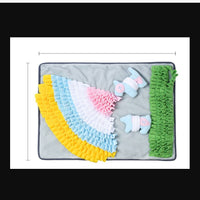 HKM-554515 Soft Cotton Pet Sniffing Pad for All Seasons - Interactive Puzzle Mat