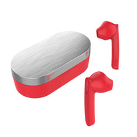 HKM-554771 Bluetooth Touch Control Headset for Gaming and Business with Charging Compartment - Stereo Sound, Battery Display, and Music Support